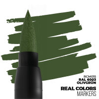 Real Colors Marker: RAL 6003 Olivgrün