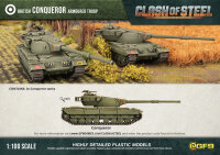 Clash of Steel: British Conqueror Armoured Troop