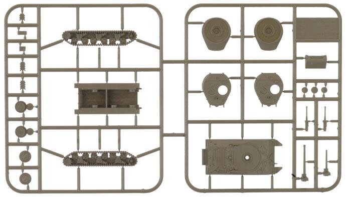 Plastic Jumbo Tank Sprue, 9,00