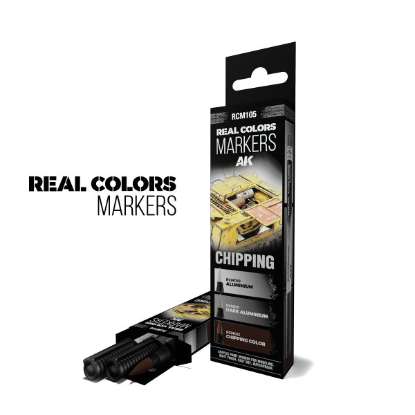 Real Colors Markers: Chipping Set