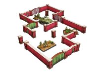 WW2 Normandy Brick Wall (15mm)