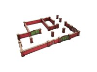 WW2 Normandy Brick Wall (15mm)