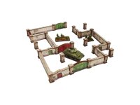 WW2 Normandy Stone Wall (15mm)