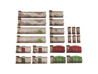 WW2 Normandy Stone Wall (15mm)