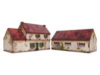 WW2 Normandy Homestead with Stable (15mm)