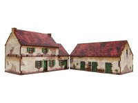 WW2 Normandy Homestead with Stable (15mm)