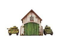 WW2 15mm Normandy Cowshed (15mm)