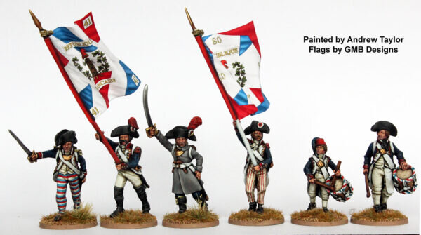 Revolutionary French: Early Infantry Command Advancing