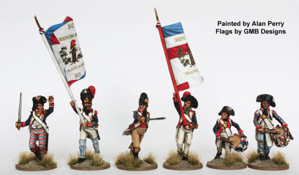 Revolutionary French: Infantry Command Advancing
