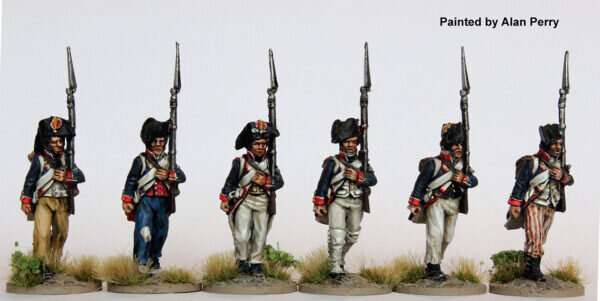 Revolutionary French: Fusiliers March Attack, Bicornes