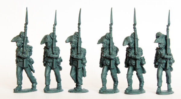 Revolutionary French: Grenadiers March Attack, Bicornes