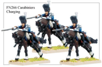 Carabiniers in Bearskins Charging