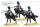 Carabiniers in Bearskins Charging