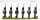 Reservists in Shakos, Breeches and Gaiters, Marching