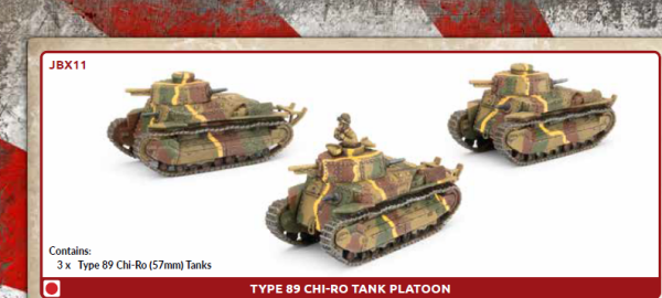 Type 89 Chi-Ro Tank Platoon