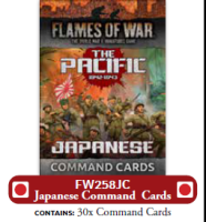 The Pacific: Japanese Command Cards (Limited Edition)