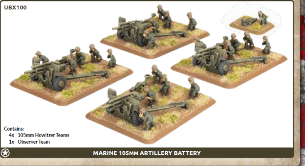 Marine 105mm Artillery Battery