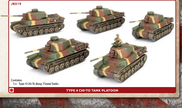 Type 4 Chi-To Tank Platoon