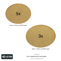 Gun Emplacements Oval Bases