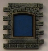 Window - Medium, Square, 3/4 Size (x5)
