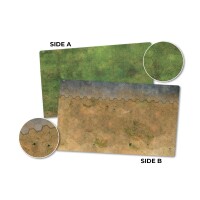 Hextech: Grasslands/Arid Urban Gaming Mat