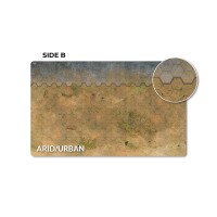 Hextech: Grasslands/Arid Urban Gaming Mat