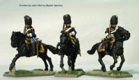 Grenadiers a Cheval of the Imperial Guard Galloping, in...