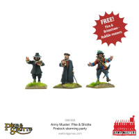Army Muster: Pike & Shotte Firelock Storming Party