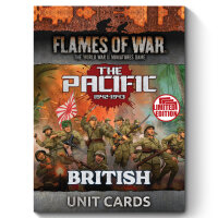 The Pacific: British Unit Cards