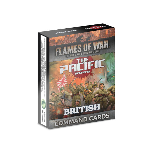 The Pacific: British Command Cards