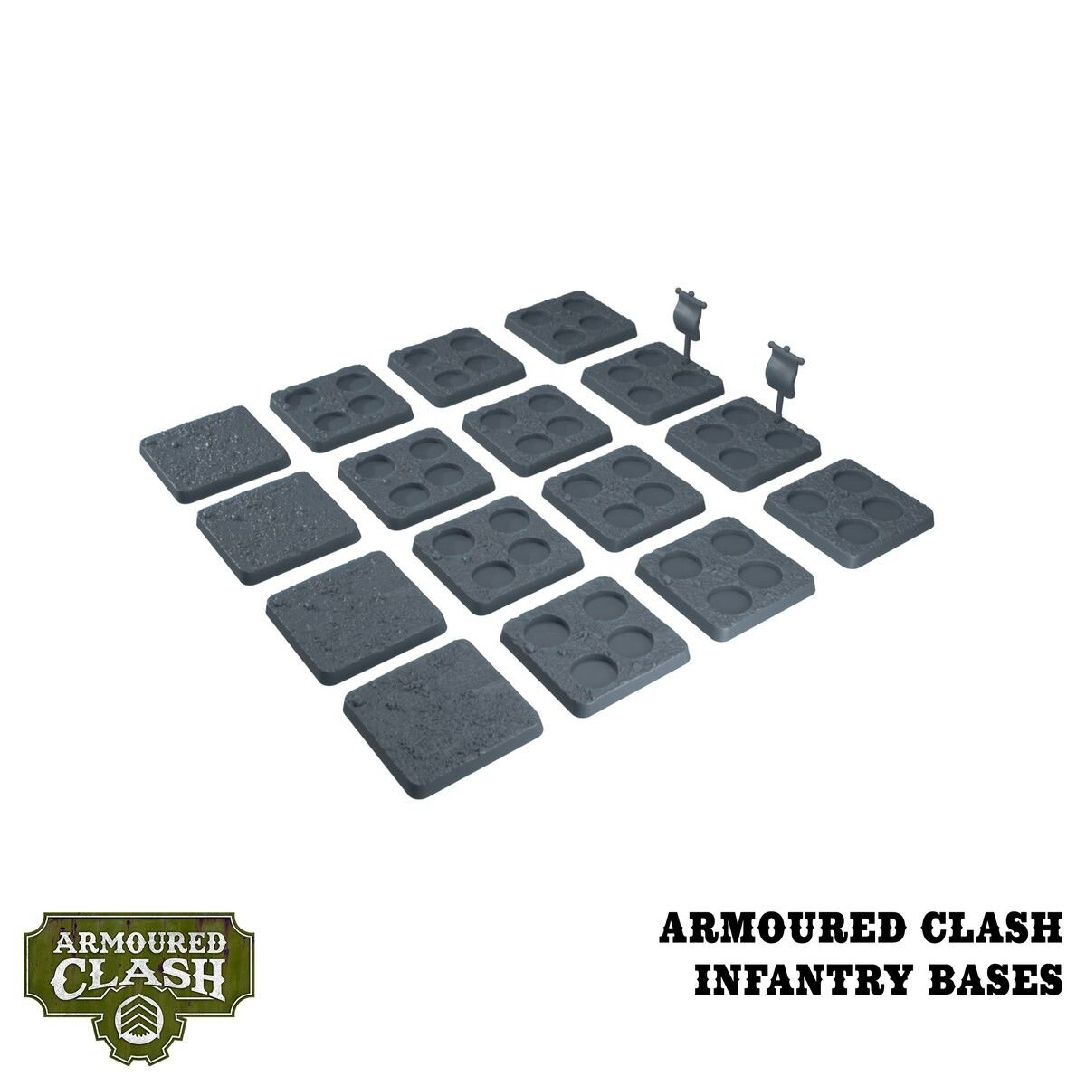 Armoured Clash: Infantry Bases, 12,65