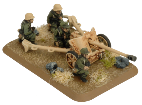 German DAK PaK 38 Crew Sprue
