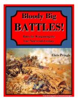 Bloody Big Battles: Rules for Wargaming the Late...