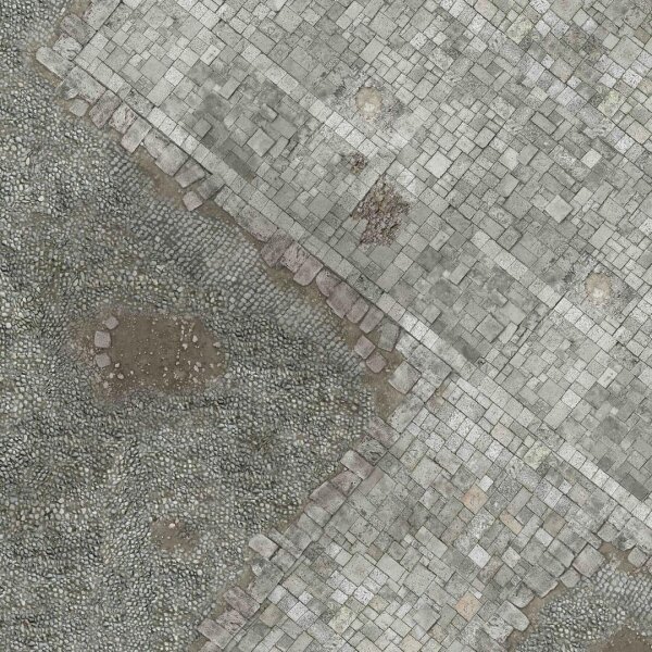 3`x3` G-Mat: Medieval Town