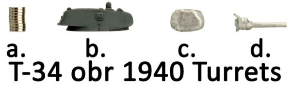 T-34 obr 1940 Turret (x2)