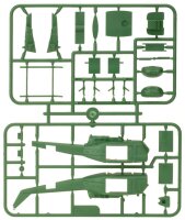 UH-1 Huey Slick Helicopter Sprue