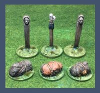 Flint & Feather: Battle Posts & Furs Markers