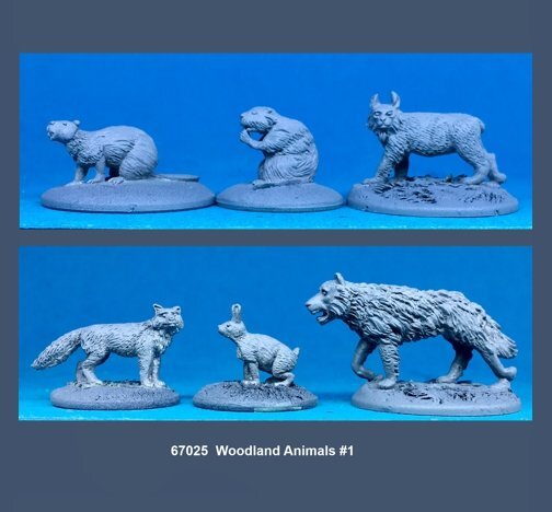 Flint & Feather: Woodland Animals 1
