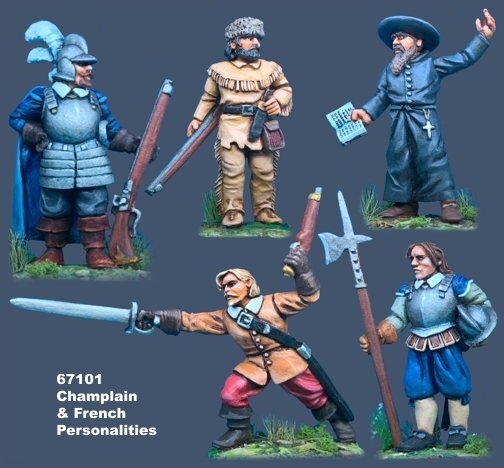 Flint & Feather: Champlain and French Personalities