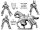 Later Crusaders: Mounted Knights with Lances Charging