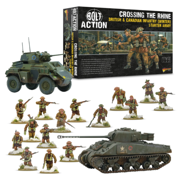 Crossing the Rhine: British & Canadian infantry (Winter) Starter Army