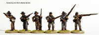 Confederate Infantry Firing Line