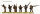Confederate Infantry Firing Line