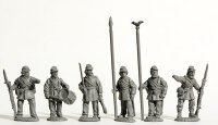 Union Infantry Command Standing, Frock Coats