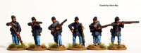 Union Infantry Firing Line, Frock Coats
