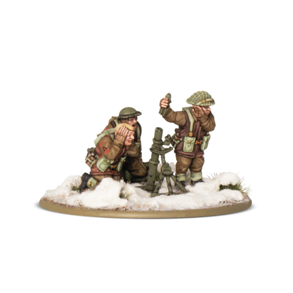 British & Canadian Infantry (Winter) Medium Mortar Team