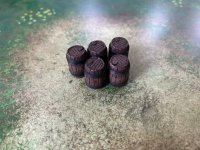 Blood & Plunder: 10 Resin Plastic Barrels