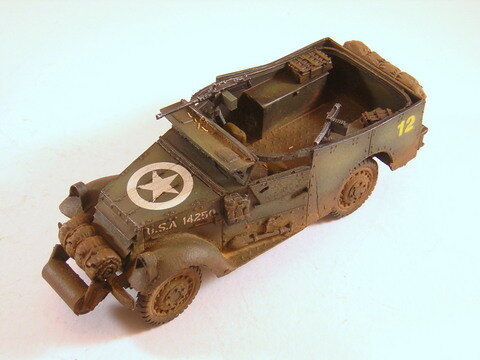 White M3 Scout Car