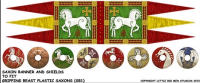 Saxon Banner and Shields