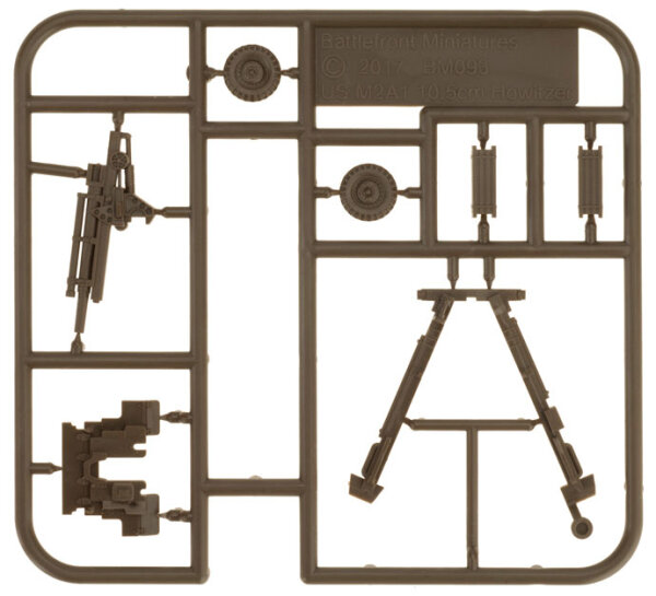 M2A1 105mm Howitzer Sprue
